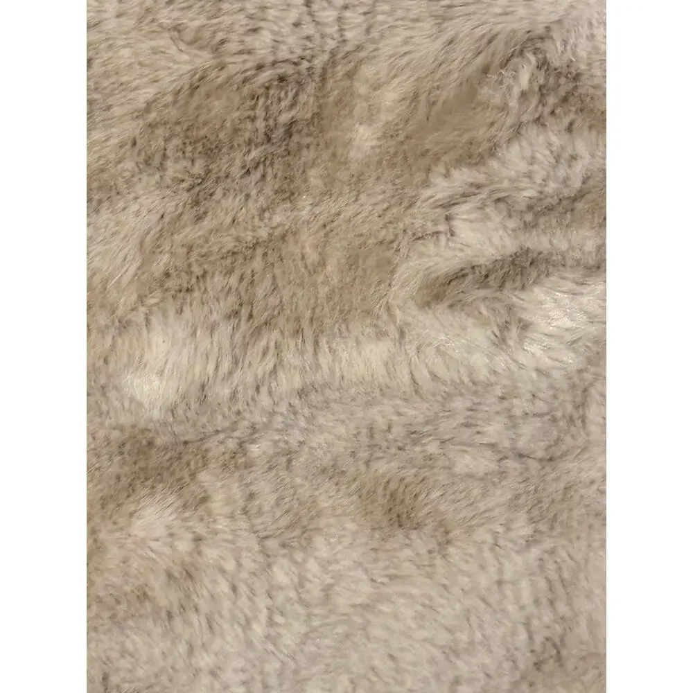 FRYE Faux Fur Throw Blanket 50 x 70